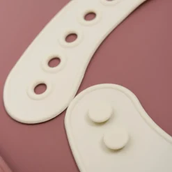 CeLaVi Silicon hagesmæk rose brown (2-pak)- Hagesmække