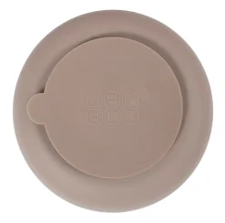 Filibabba Silikone tallerken ruminddelt - Warm Grey- Service