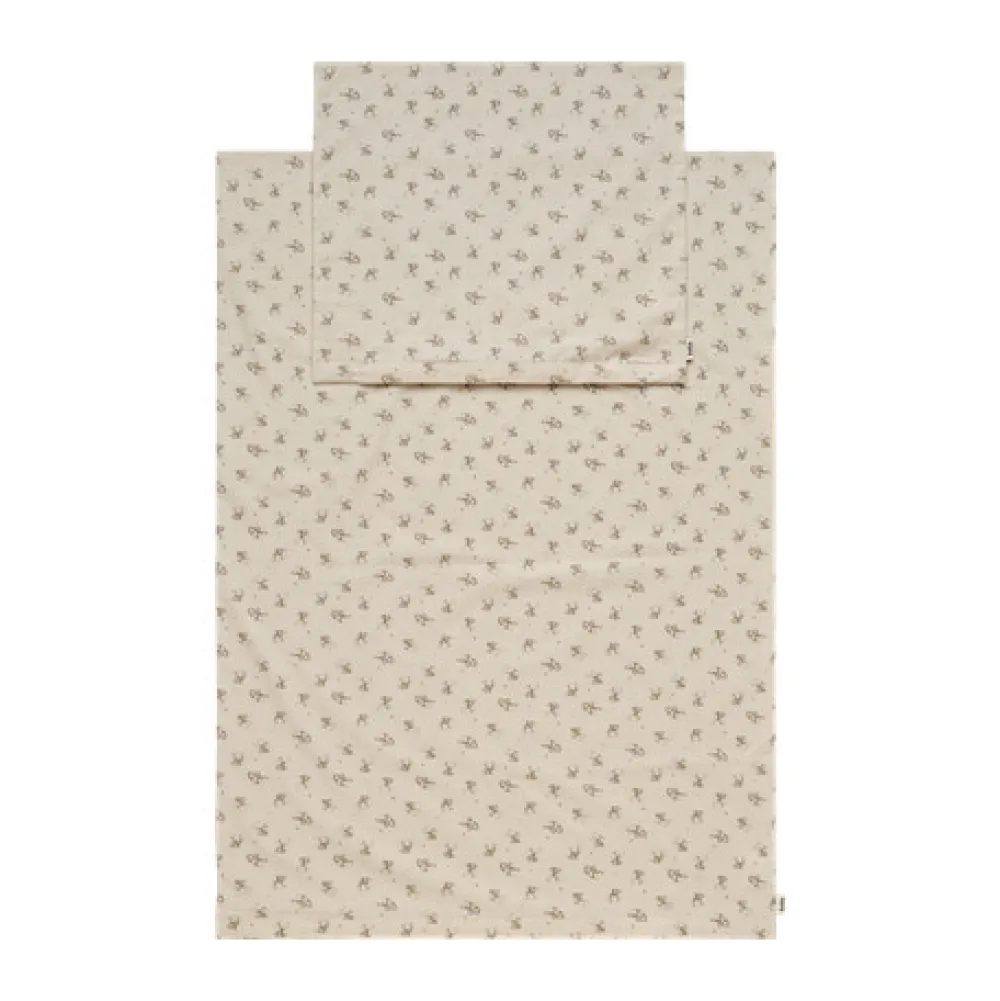 BeKids Silke babydyne med sengetøj - Elefant-Børn Pakkeløsninger|Sengetøj