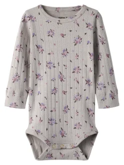 NAME IT Simone Langærmet Body - Ashes Of Roses- Bodystocking Langærmet
