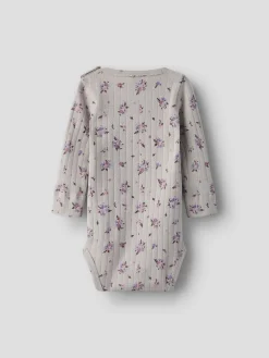 NAME IT Simone Langærmet Body - Ashes Of Roses- Bodystocking Langærmet