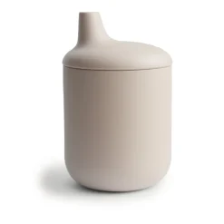 MUSHIE Sippy-Kop I Silikone - Shifting Sand- Træningskopper Og Flasker|Service