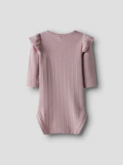 NAME IT Siva Langærmet Body - Keepsake Lilac- Bodystocking Langærmet