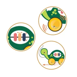 Scandinavian Baby Products Skildpadde- Trækdyr