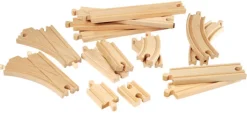 Brio Skinnesæt, 16 dele - FSC®- Togbaner & Tog