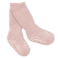 GOBABYGO Skridsikre Strømper Terry Bomuld - Soft pink- Skridsikre Strømper|Strømper