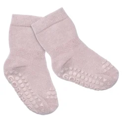 GOBABYGO Skridsikre Strømper Terry Bomuld - Woodrose- Skridsikre Strømper|Strømper