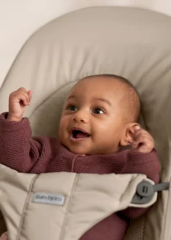 BabyBjörn Skråstol Balance Soft, Sandgrå-Børn Skråstole