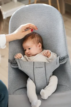 BabyBjörn Skråstol Bliss 3D - jersey lysgrå-Børn Skråstole