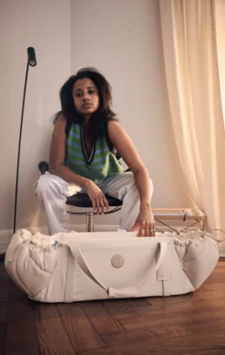 Najell SleepCarrier X inkl. waterproof bedding - Oat beige- Lifte