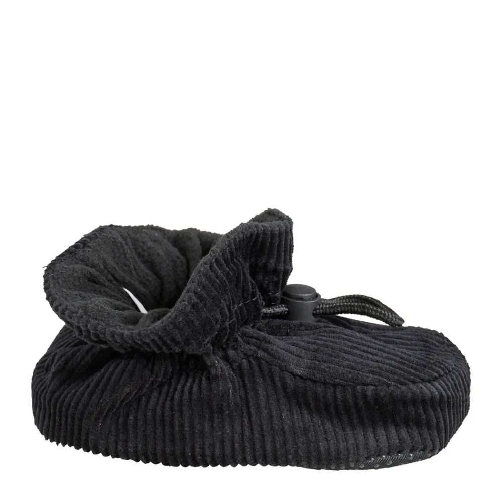 BeKids Slippers corduroy - Black- Futter
