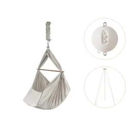 Moonboon Slyngevugge inkl. motor og stativ - Lunar rock-Børn Pakkeløsninger|Slyngevugger