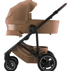 Britax Römer SMILE 5Z inkl. liggedel - Warm caramel- Kombivogne Med Flade Sæder
