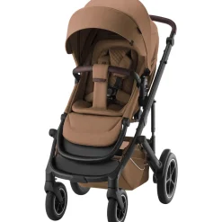 Britax Römer SMILE 5Z inkl. liggedel - Warm caramel- Kombivogne Med Flade Sæder