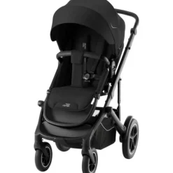 Britax Römer Smile 5Z inkl. liggedel og Baby-Safe Core autostol - space black- Kombivognspakker|Vognpakker