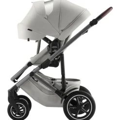 Britax Römer Smile 5Z Lux - Linen Grey- Klapvogne Med Flade Sæder