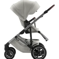Britax Römer Smile 5Z lux inkl. liggedel og Baby-Safe Core autostol - linen grey/space black- Kombivognspakker|Vognpakker