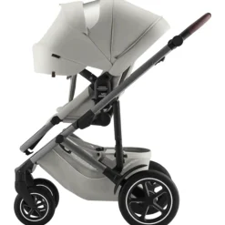 Britax Römer Smile 5Z lux inkl. liggedel og Baby-Safe Core autostol - linen grey/space black- Kombivognspakker|Vognpakker
