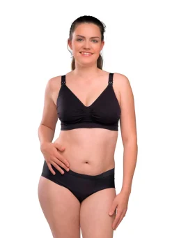 Carriwell Sømløs Amme BH Med Gelé Bøjle - Sort- Amme Bh'Er