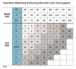 Carriwell Sømløs Amme BH Med Gelé Bøjle - Hvid- Amme Bh'Er
