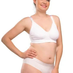 Carriwell Sømløs Amme BH Med Gelé Bøjle - Hvid- Amme Bh'Er