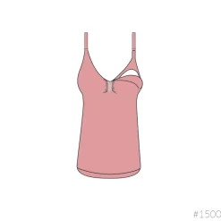 Carriwell Sømløs Ammetop Med Shapewear - Sort- Amme Bh'Er|Overdele