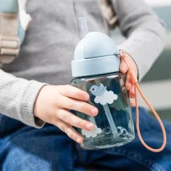 Done By Deer Snack & madkasse m/drikkedunk Playground Blå- Madkasser & Drikkedunke