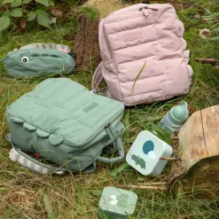 Done By Deer Snack boks sæt 3 stk Happy clouds - Grøn- Service