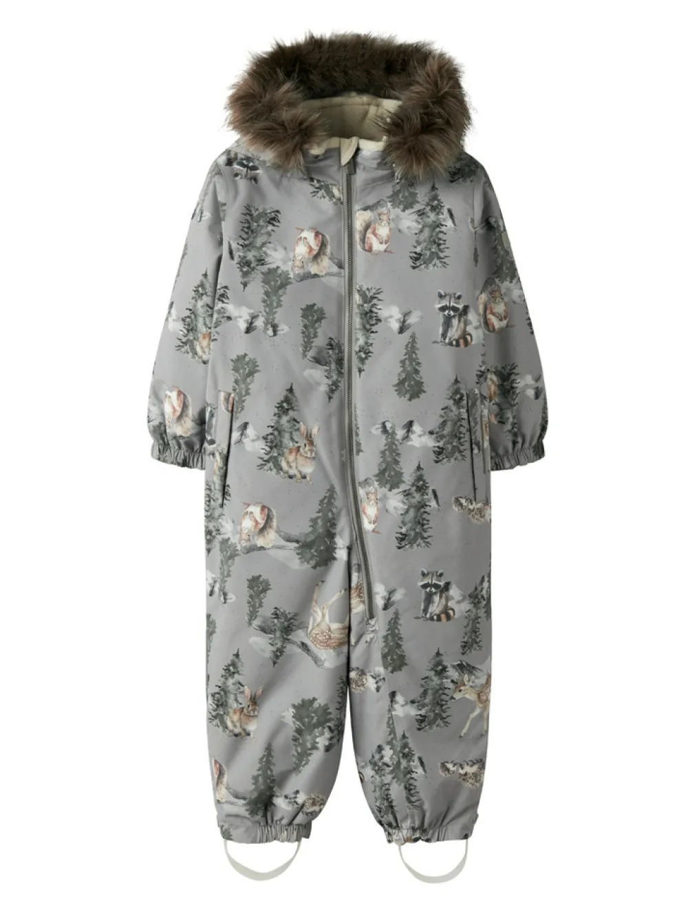 NAME IT Snow10 Flyverdragt - Ultimate Grey- Flyverdragter