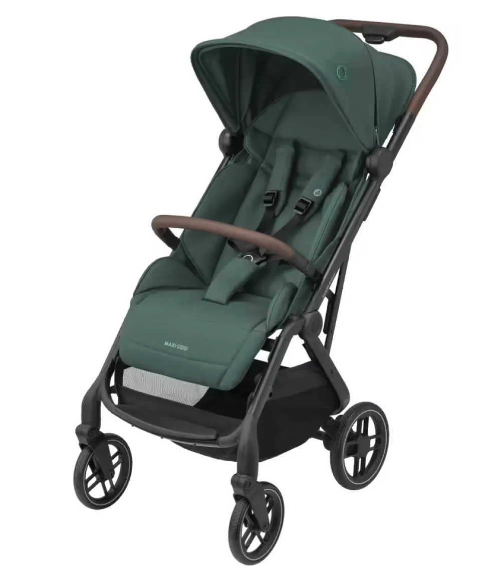 Maxi-Cosi Soho - Essential Green- Klapvogne Med Flade Sæder