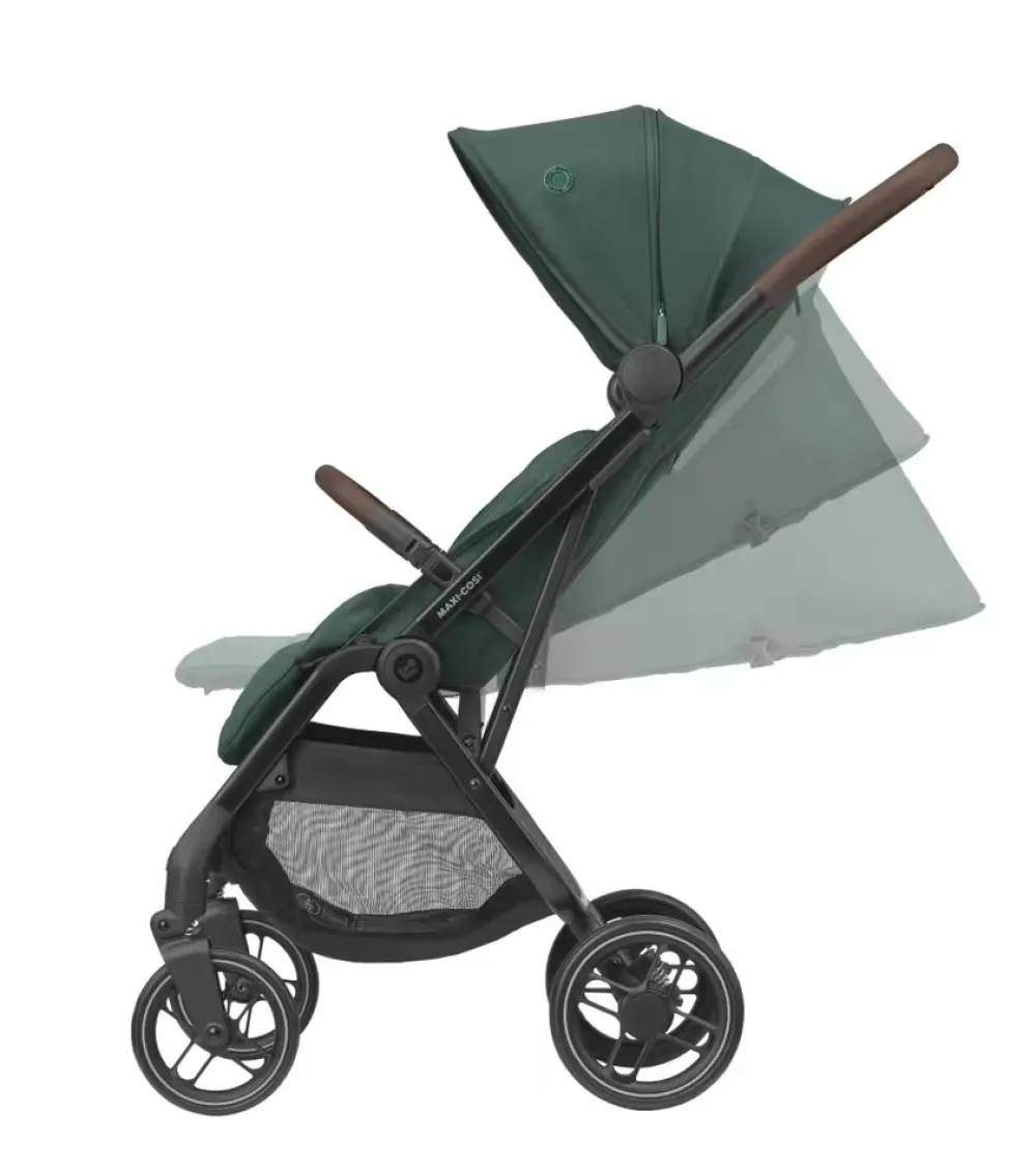 Maxi-Cosi Soho - Essential Green- Klapvogne Med Flade Sæder