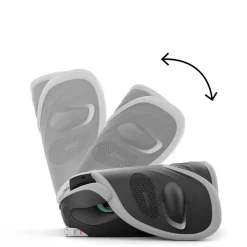 Cybex Solution G2 Plus - Stone Grey- Autostole 100-150 Cm (4-12 År)