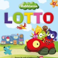 BABBLARNA Spil Lotto multifarvet- Bingo & Huskespil