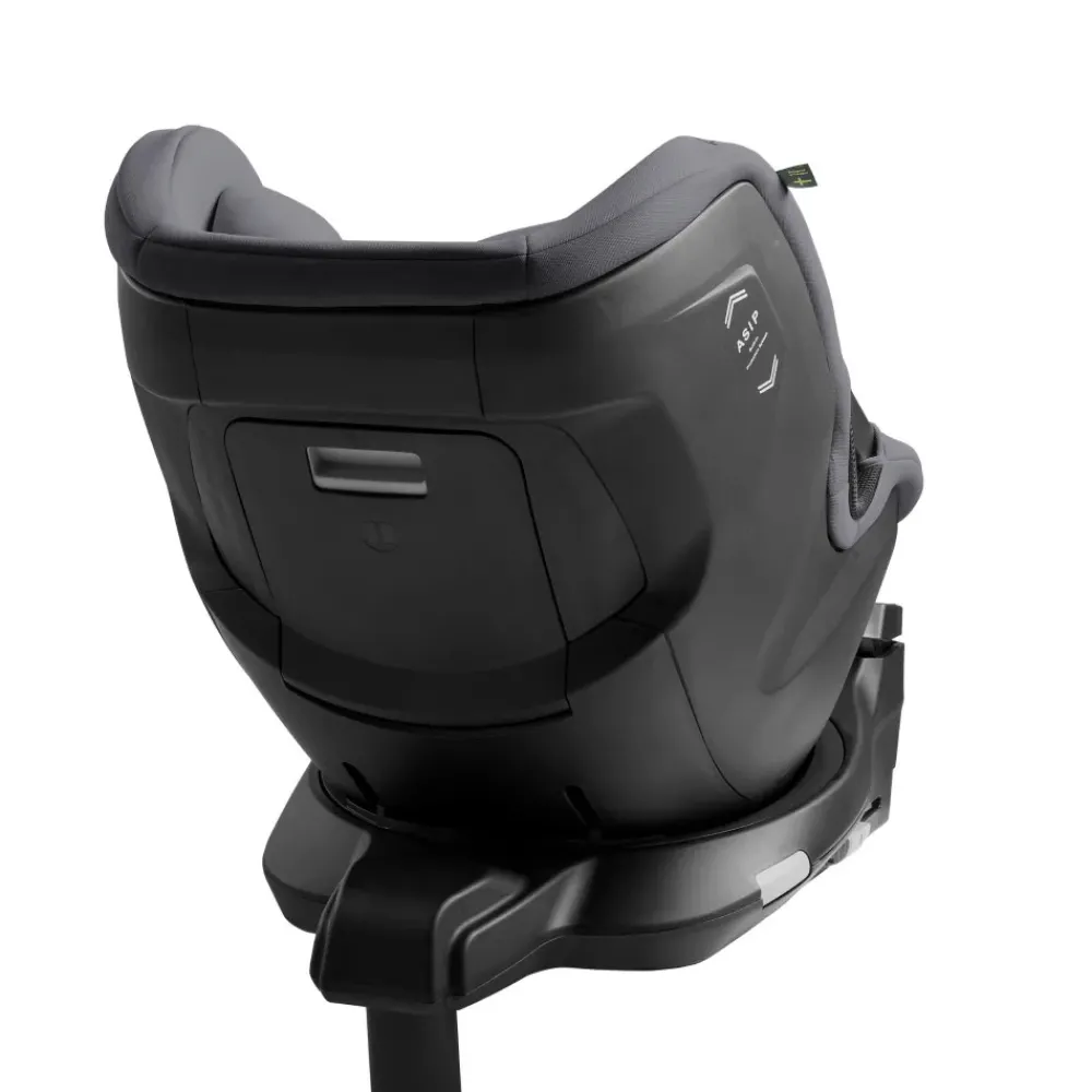 AXKID Spinkid 2 - Arctic Mist Grey- Autostole 40-125 Cm (0-6 År)