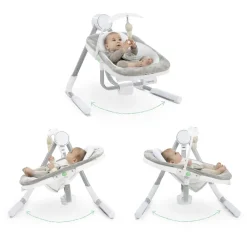Ingenuity Spruce bærbar baby-vippestol-Børn Skråstole