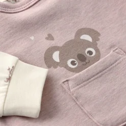 BeKids Sæt m. Body Langærmet+Overall - 6051- Bodysæt|Heldragter M. Fod