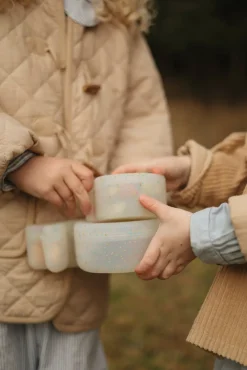 Filibabba Sæt med 2 snackbokse Hvalen Christian Konfetti- Service