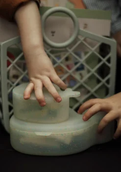 Filibabba Sæt med 2 snackbokse Hvalen Christian Konfetti- Service