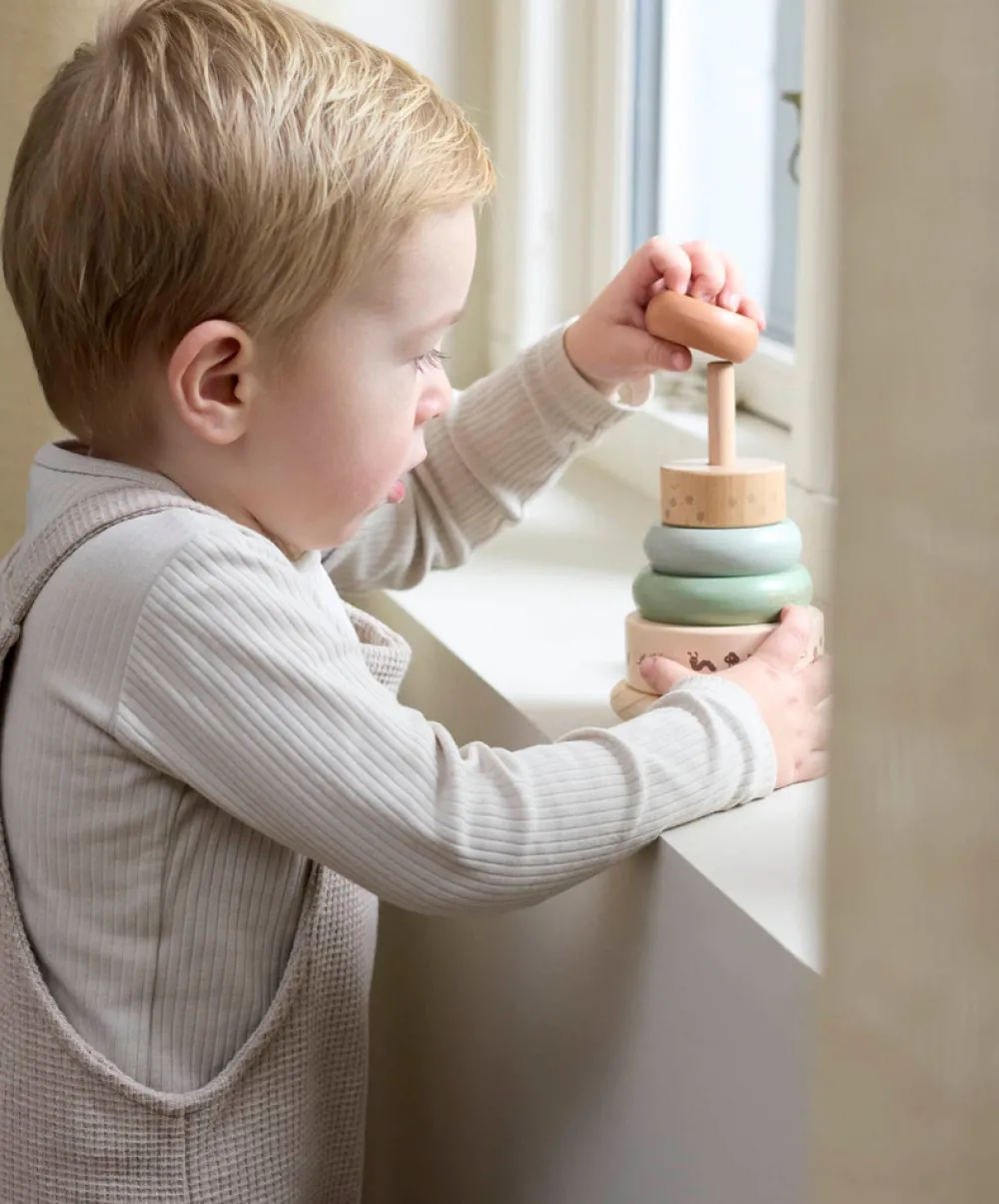 Filibabba Stabletårn i træ- Stabelklodser