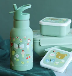 A Little Lovely Company Stainless steel drink bottle: Joy- Madkasser & Drikkedunke