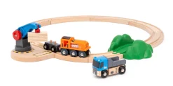 Brio Startsæt Løft & Læs - FSC®- Togbaner & Tog