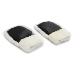 KongWalther Østerbro handsken 2.0 - lamb skin black- Vognhandsker