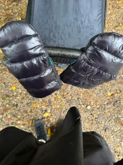 KongWalther Østerbro handsken 2.0 - puffer black- Vognhandsker