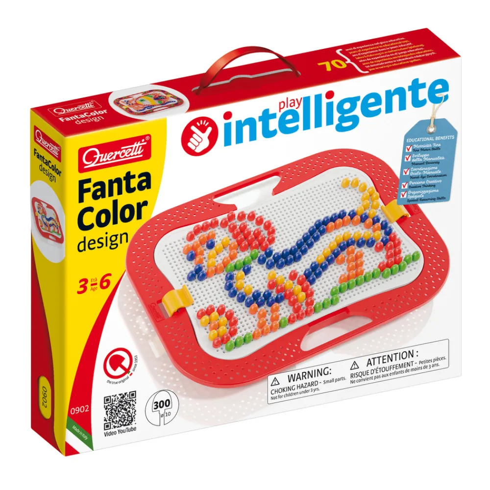 QUERCETTI Stiftmosaik FantaColor Design (300 dele)- Kreasæt