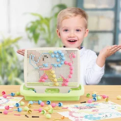 QUERCETTI Stiftmosaik FantaColor Play Eco+ (130 dele)- Kreasæt