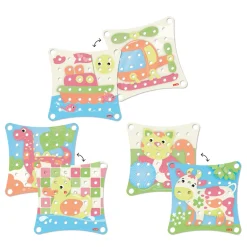 QUERCETTI Stiftmosaik Play Eco+ Jumbo Peggy Evo (41 dele)- Kreasæt