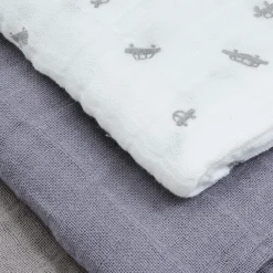 Pippi Stofble Tradewinds (3-pack)-Børn Stofbleer & Klude|Stofbleer