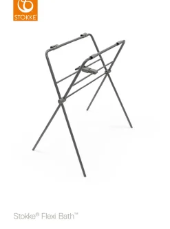 Stokke® Stokke Flexi Bath hvid inkl. grå stativ- Badekar, Stativer & Badestole