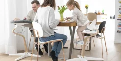 Stokke Nomi Stol - Black/Black-Børn Højstole Uden Tilbehør