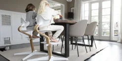 Stokke Nomi Stol - Black/Black-Børn Højstole Uden Tilbehør